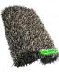 Tappeto Shaggy-Spaghetti 60x180 nero