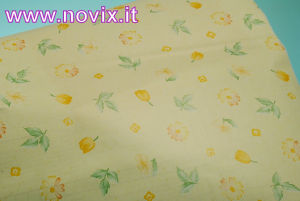 FLORE JAUNE PLASTIQUE ADHÉSIF 