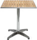 TABLE CARRÉ 70x70