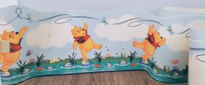 BORD ADHÉSIF DISNEY WINNIE PASTEL