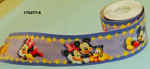 BORDER ADHESIVE DISNEY MICKEY & PLUTO