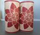 BORDURE ADHÉSIVE FLEUR ROUGE  441528