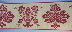 TAPETEN BORDURE ORNAMENTALES BORDEAUX