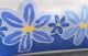 BORDER ADHESIVE DAISY TRAIL BLUE