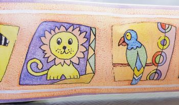 BORDER ADHESIVE FAUNA 631690
